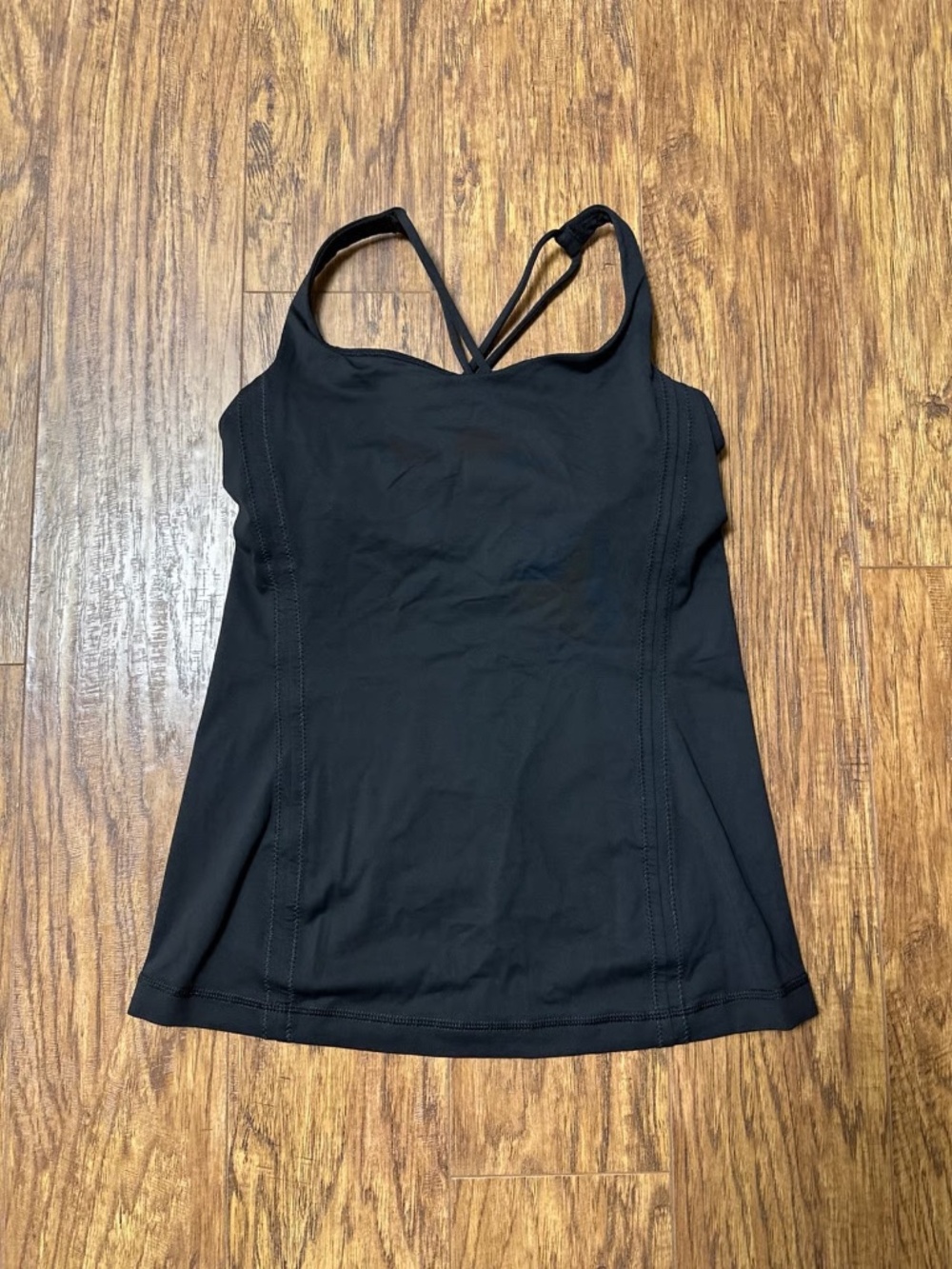 Lululemon Cross Body Tank | Black | Size 6